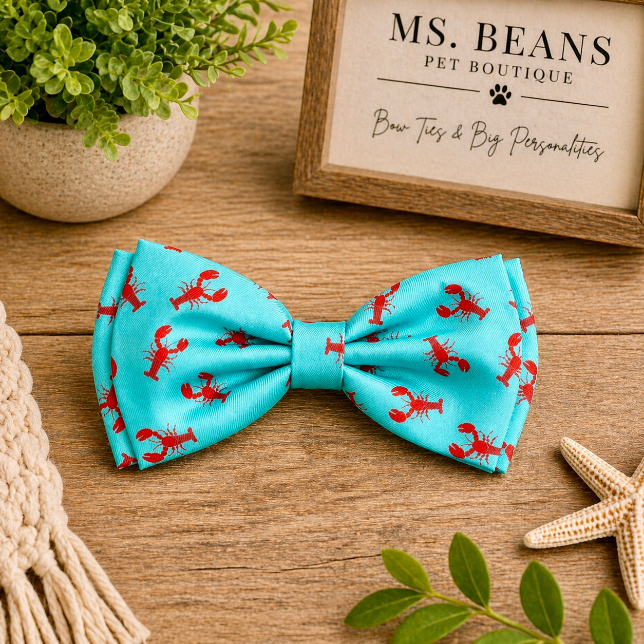 Lobster Roll Bow Tie | Collar Accessory