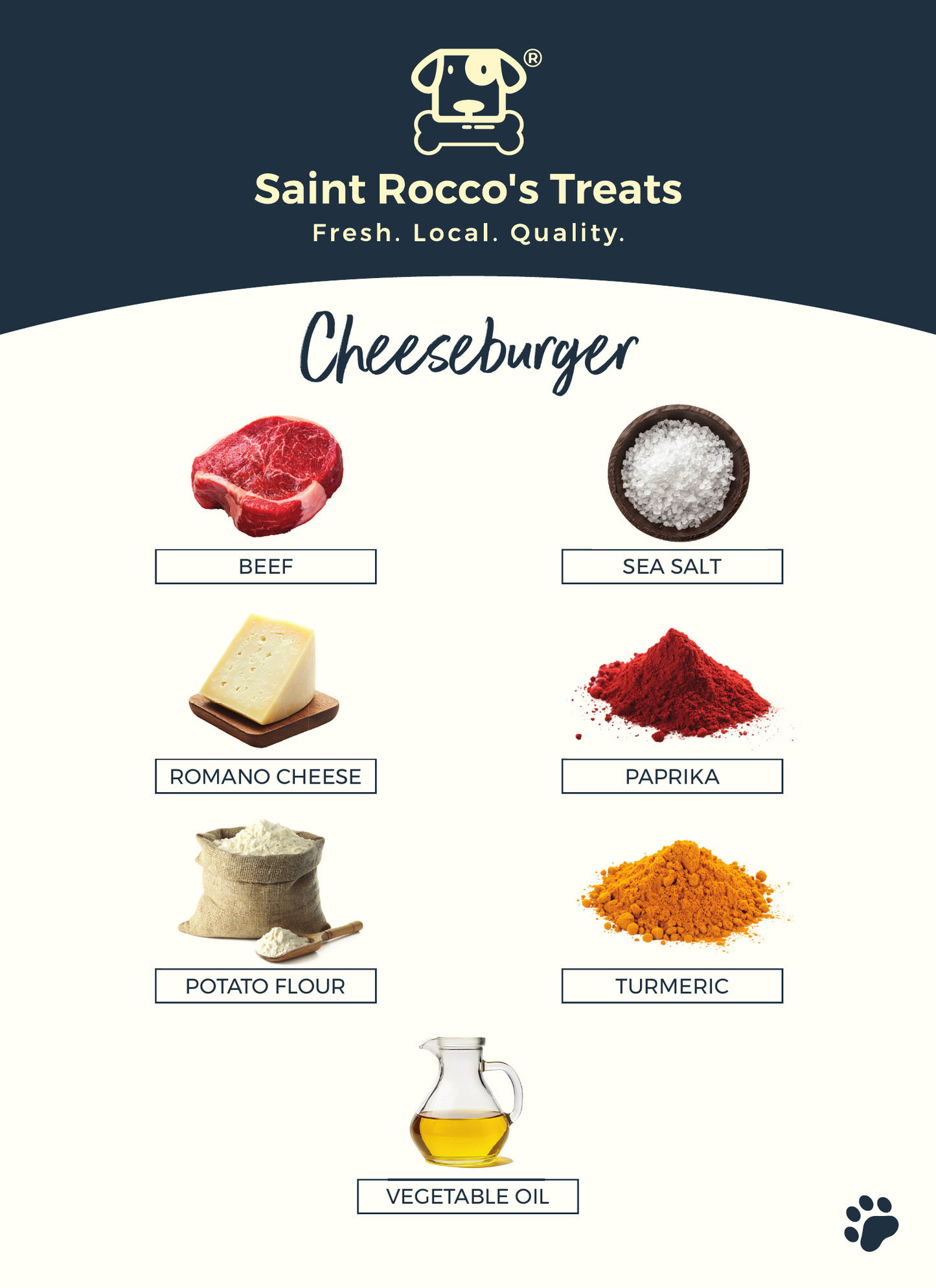 Saint Rocco’s | Cheeseburger Dog Treats