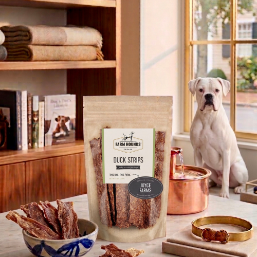 All-Natural Duck Strips | Farm Hounds