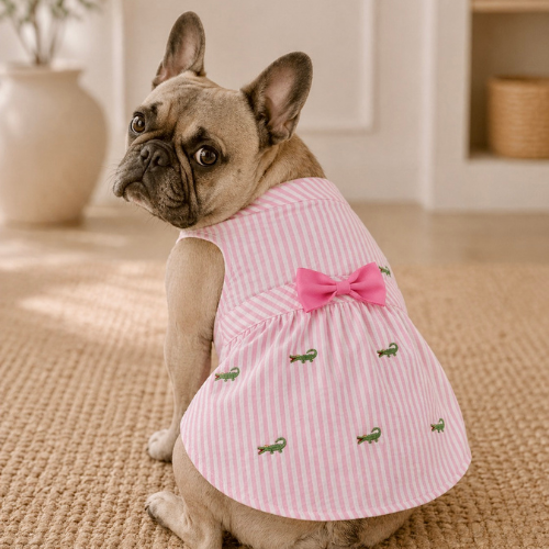 Palm Prep Alligator Dress