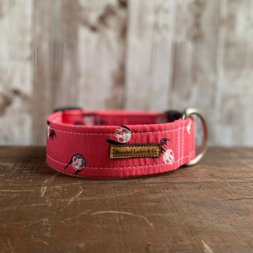 The Pink Rebel Dog Collar